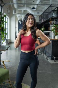 rebellious crop bra